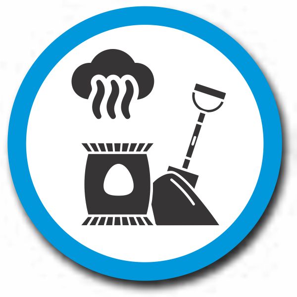 Dry cement pigment can be added to achieve desired color icon